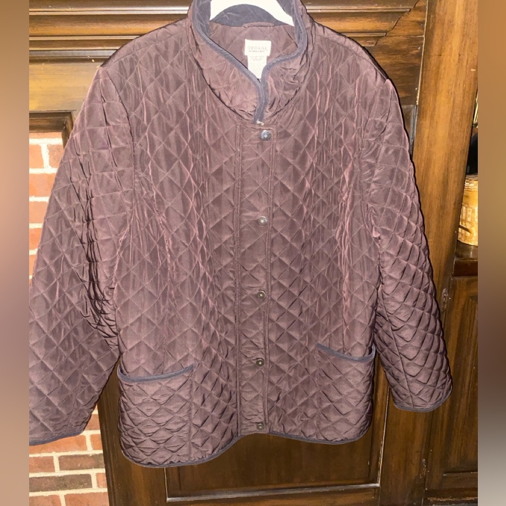 George quilted women’s jacket size 3X